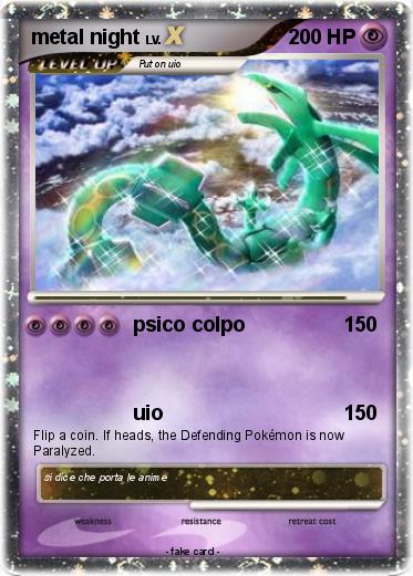 Pokemon metal night