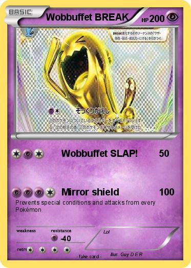 Pokemon Wobbuffet BREAK