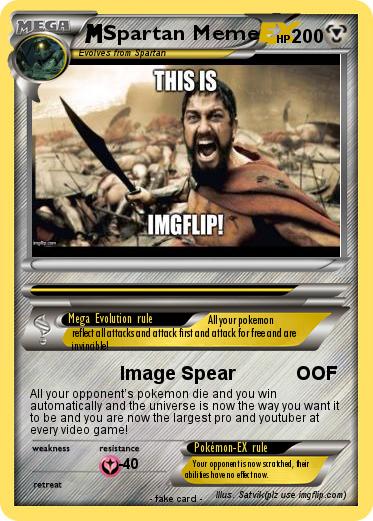 Pokemon Spartan Meme