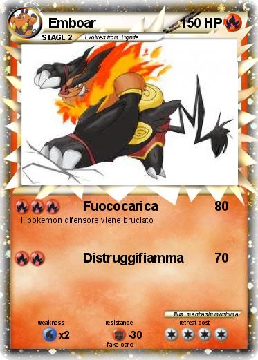 Pokemon Emboar