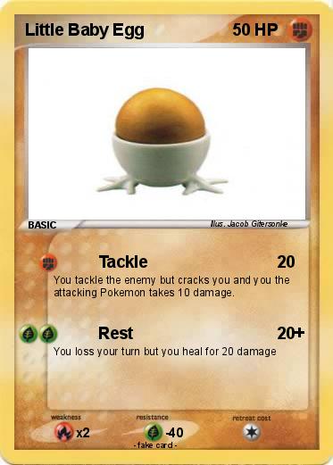 Pokemon Little Baby Egg