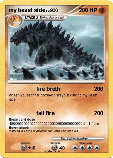 Pokemon my beast side