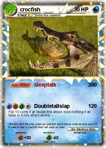 Pokemon crocfish