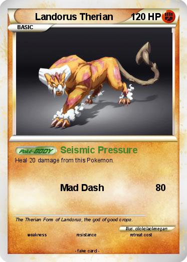 Pokemon Landorus Therian