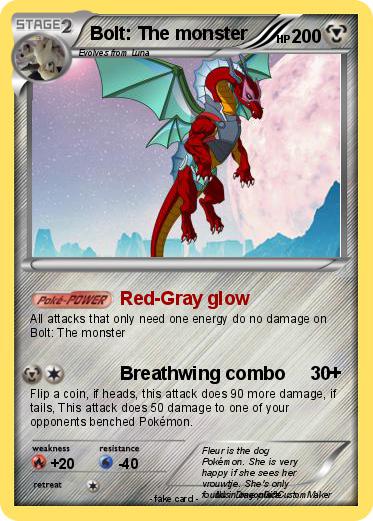 Pokemon Bolt: The monster