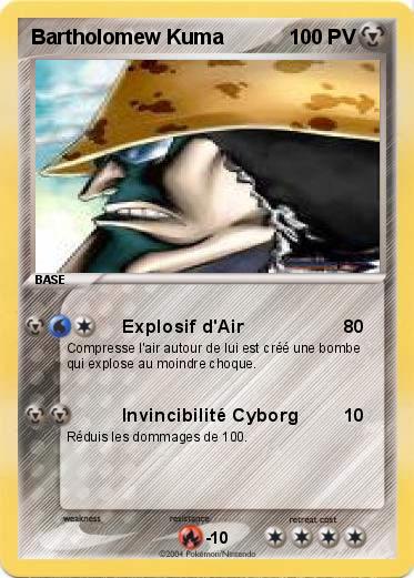Pokemon Bartholomew Kuma