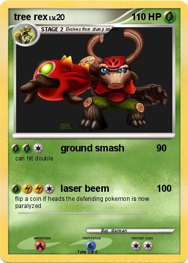 Pokemon tree rex