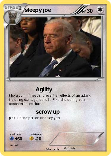 Pokemon sleepy joe