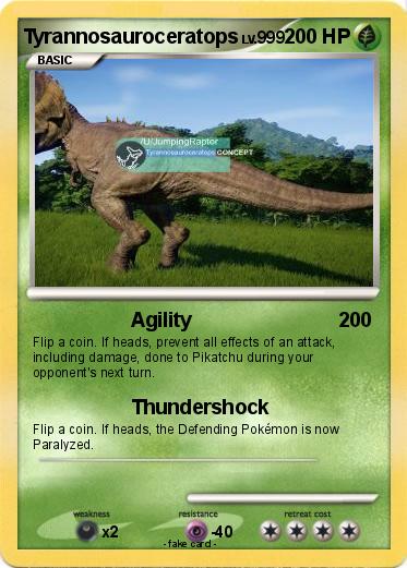 Pokemon Tyrannosauroceratops