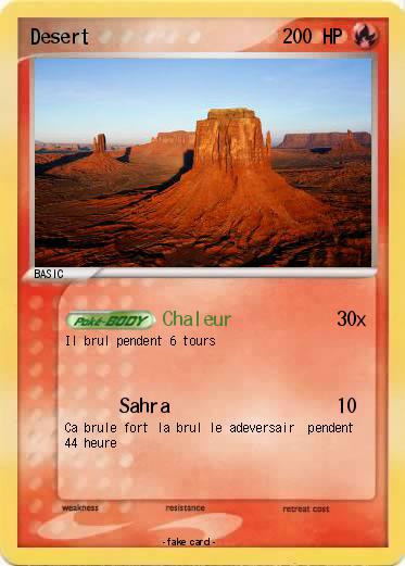 Pokemon Desert