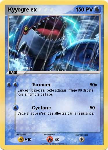 Pokemon Kyyogre ex                       