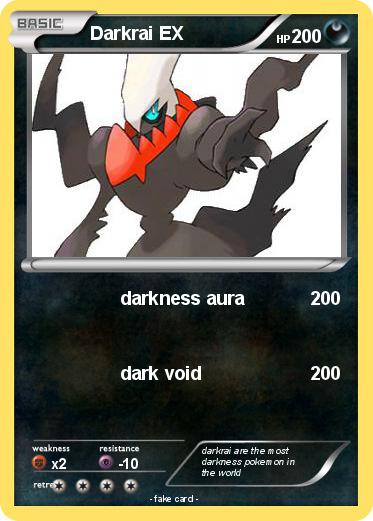 Pokemon Darkrai EX