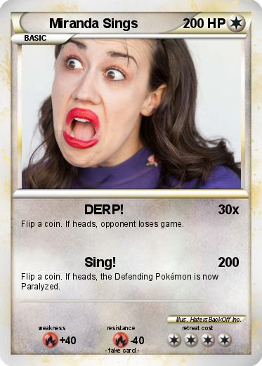 Pokemon Miranda Sings