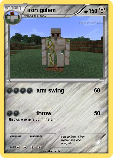 Pokemon iron golem
