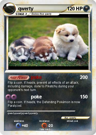 Pokemon qwerty