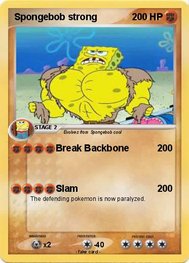 Pokemon Spongebob strong