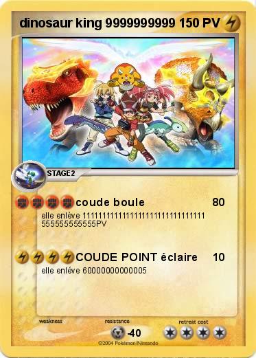 Pokemon dinosaur king 9999999999