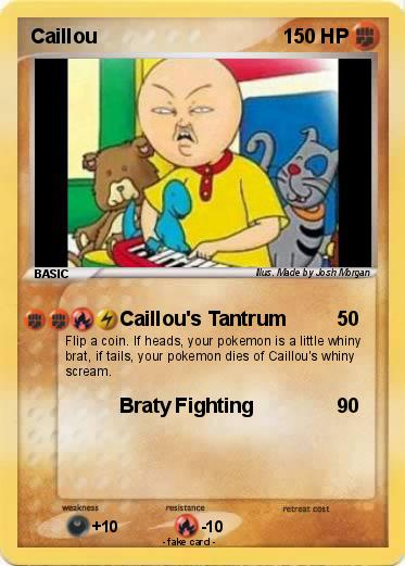 Pokemon Caillou