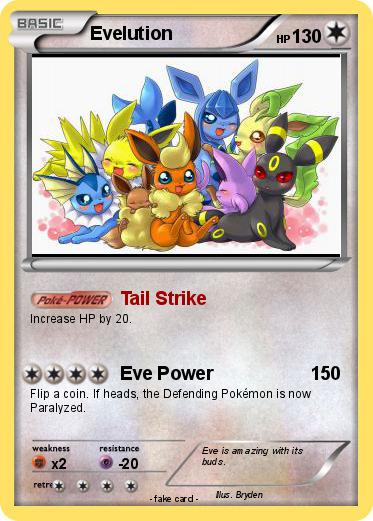 Pokemon Evelution