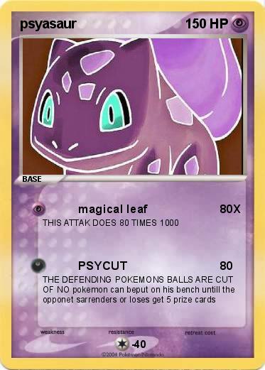 Pokemon psyasaur