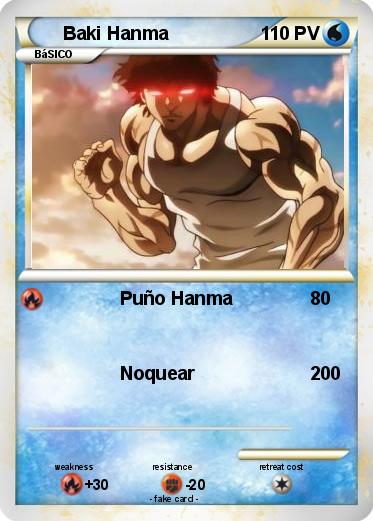 Pokemon Baki Hanma