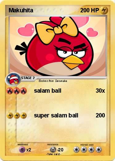 Pokémon Makuhita 8 8 - salam ball - My Pokemon Card