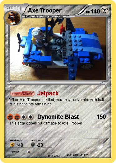 Pokemon Axe Trooper