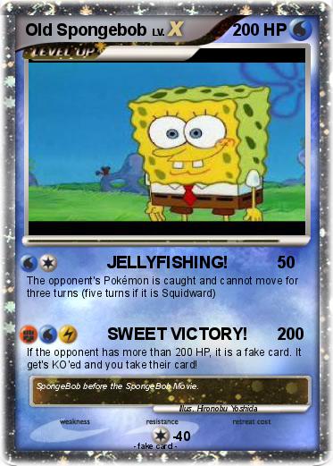 Pokemon Old Spongebob