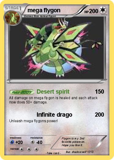 Pokemon mega flygon