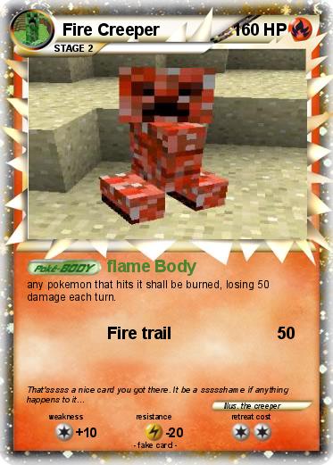 Pokemon Fire Creeper