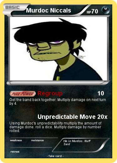 Pokemon Murdoc Niccals