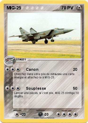 Pokemon MIG-25