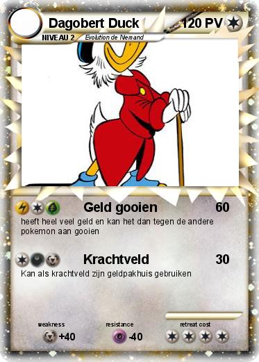 Pokemon Dagobert Duck