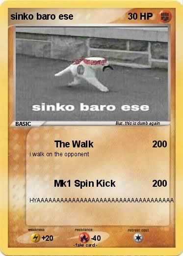 Pokemon sinko baro ese