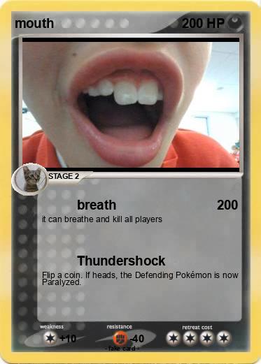 Pokemon mouth