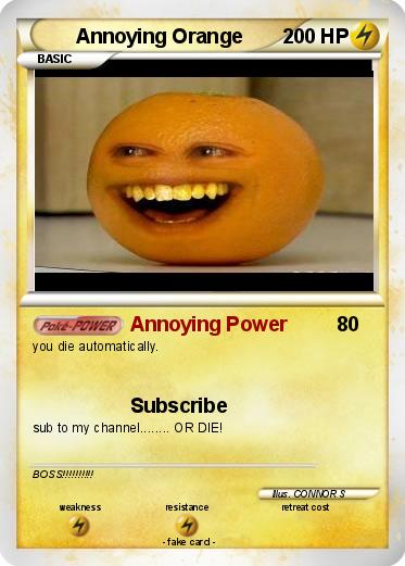 Pokemon Annoying Orange