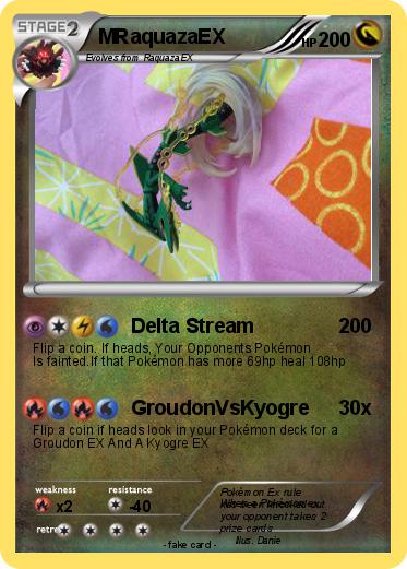 Pokemon MRaquazaEX