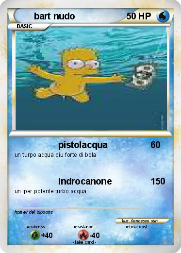 Pokemon bart nudo