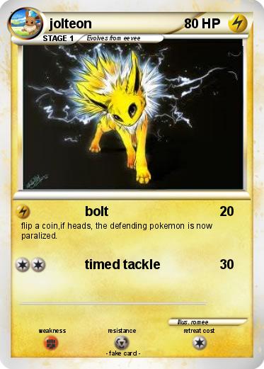 Pokemon jolteon