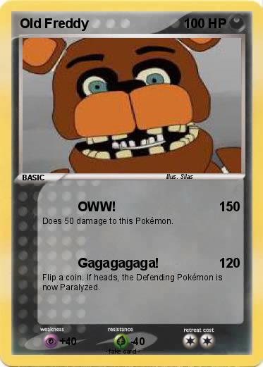 Pokemon Old Freddy
