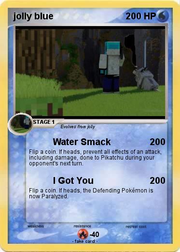 Pokemon jolly blue