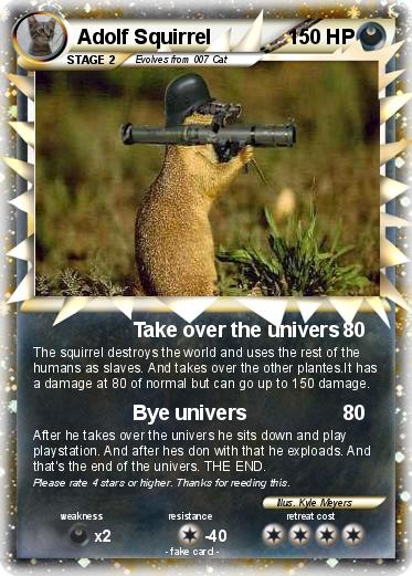 Pokemon Adolf Squirrel