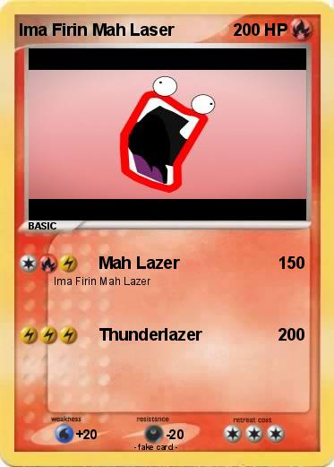 Pokemon Ima Firin Mah Laser