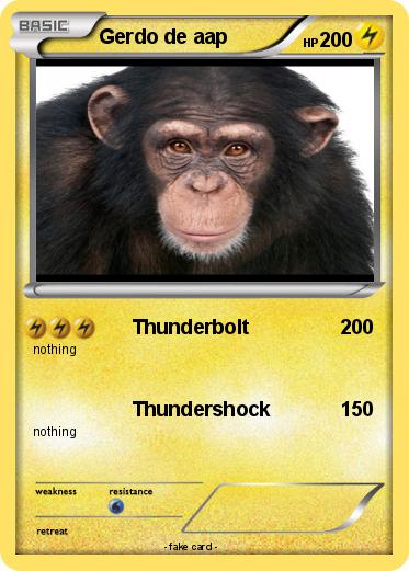 Pokemon Gerdo de aap