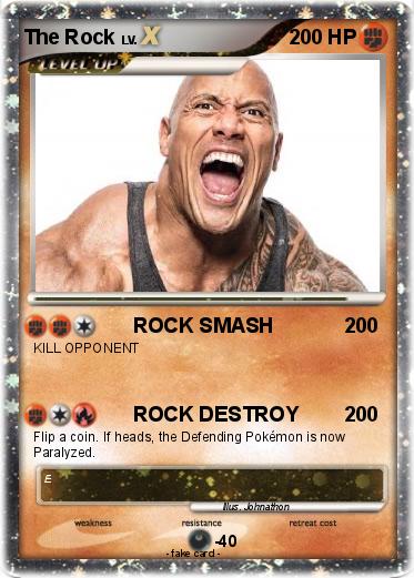 Pokemon The Rock