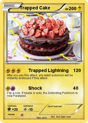 Pokemon Trapped Cake