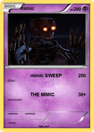 Pokemon mimic