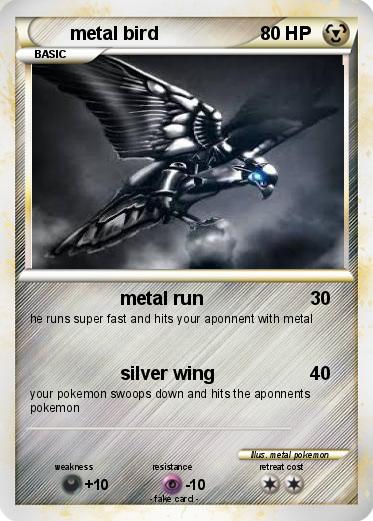 Pokemon metal bird