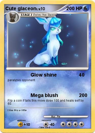 Pokemon Cute glaceon