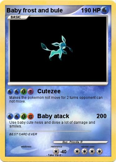 Pokemon Baby frost and bule